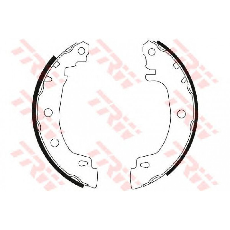 GS8616  TRW - Гальмівні колодки до барабанів — фото товара №2