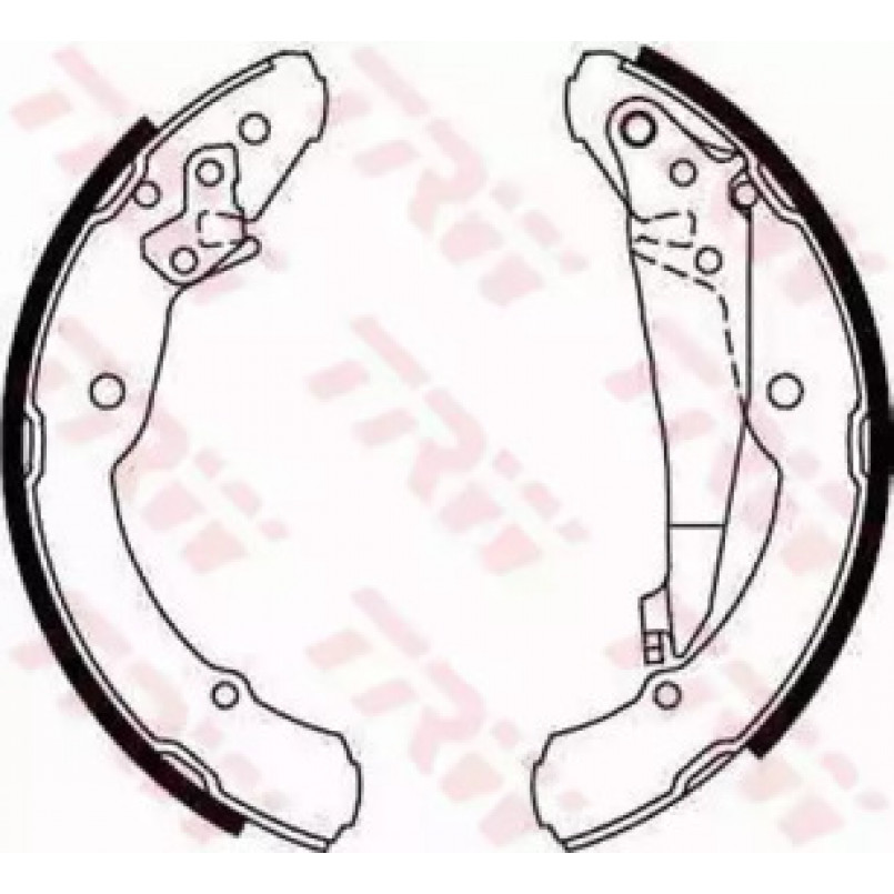 GS8639  TRW - Гальмівні колодки до барабанів — фото товара №2