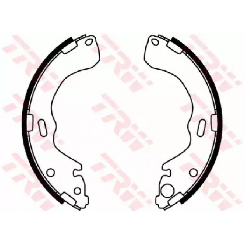 GS8664  TRW - Гальмівні колодки до барабанів — фото товара №2