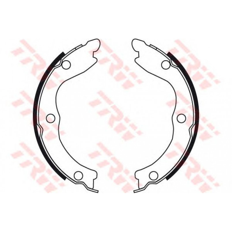 GS8710  TRW - Гальмівні колодки до барабанів — фото товара №1