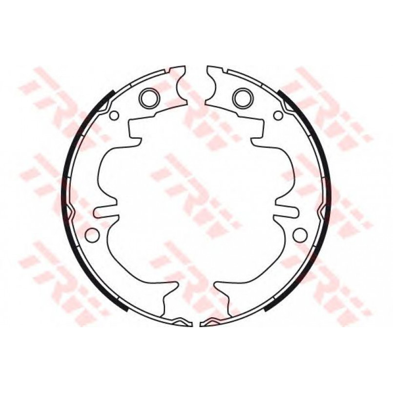 GS8714  TRW - Гальмівні колодки до барабанів (HB) — фото товара №1