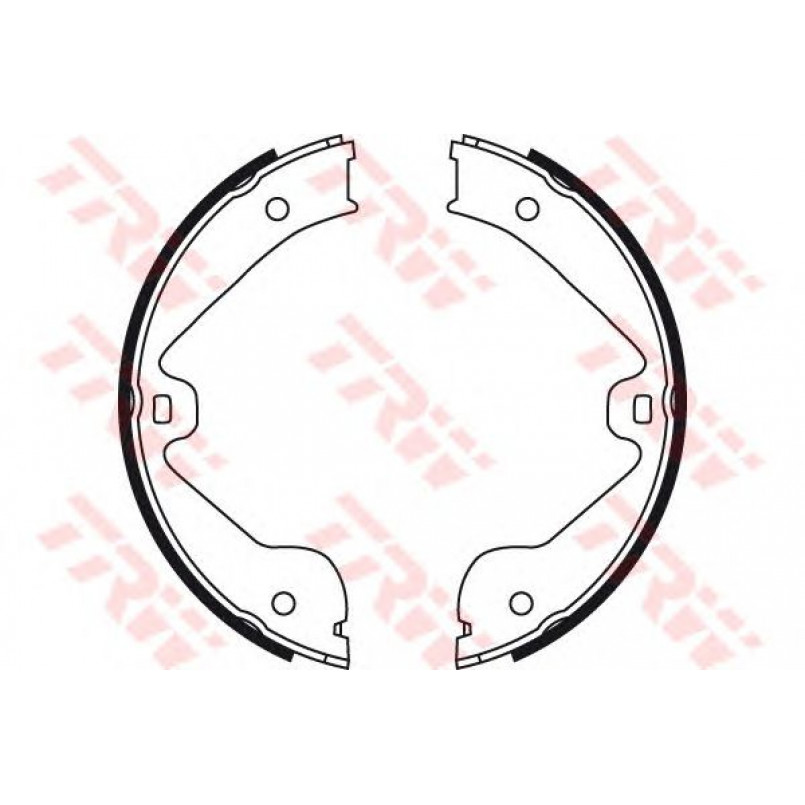 GS8718  TRW - Гальмівні колодки до барабанів — фото товара №1