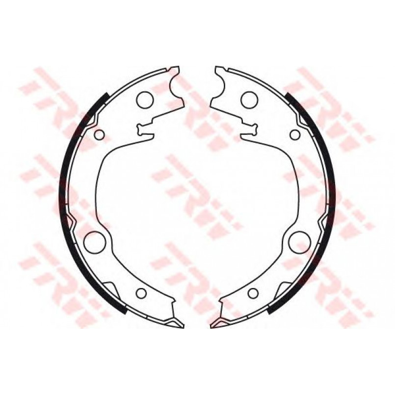 GS8723  TRW - Гальмівні колодки до барабанів — фото товара №1