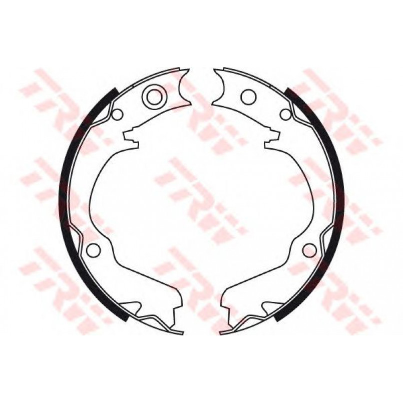 GS8725  TRW - Гальмівні колодки до барабанів — фото товара №1