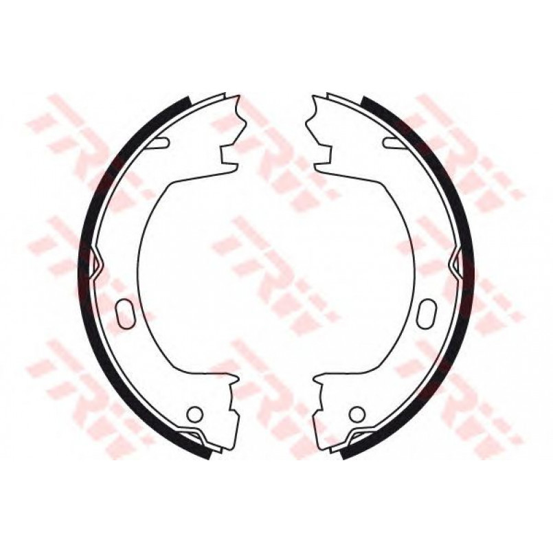 GS8728  TRW - Гальмівні колодки до барабанів — фото товара №1