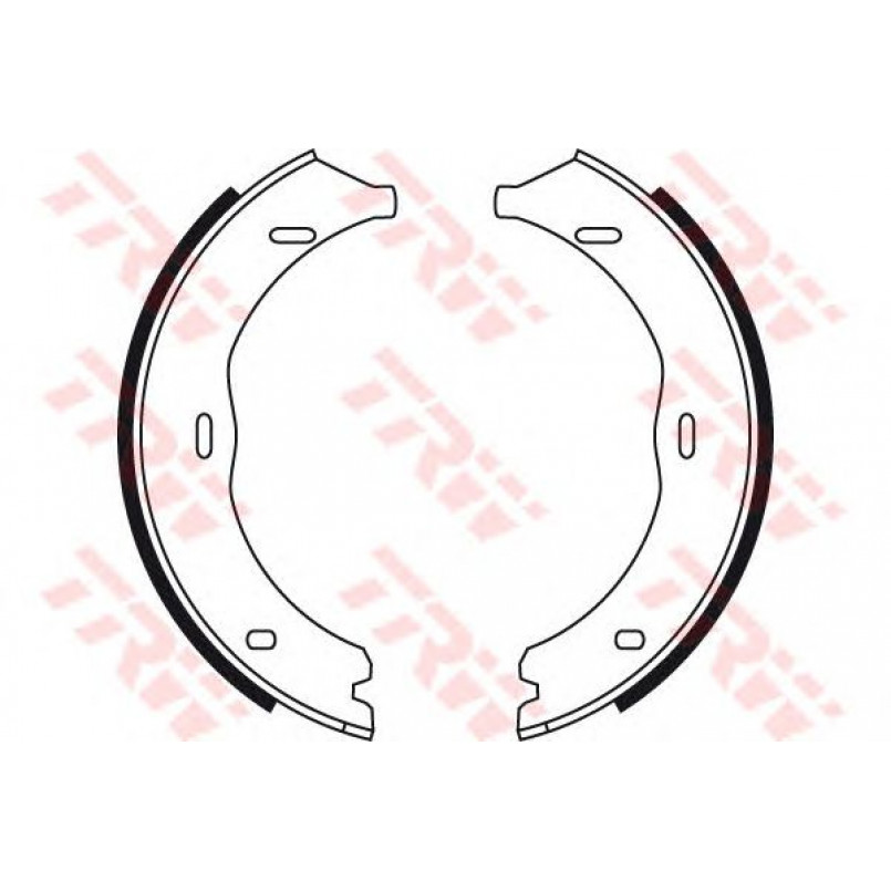 GS8741  TRW - Гальмівні колодки до барабанів — фото товара №1