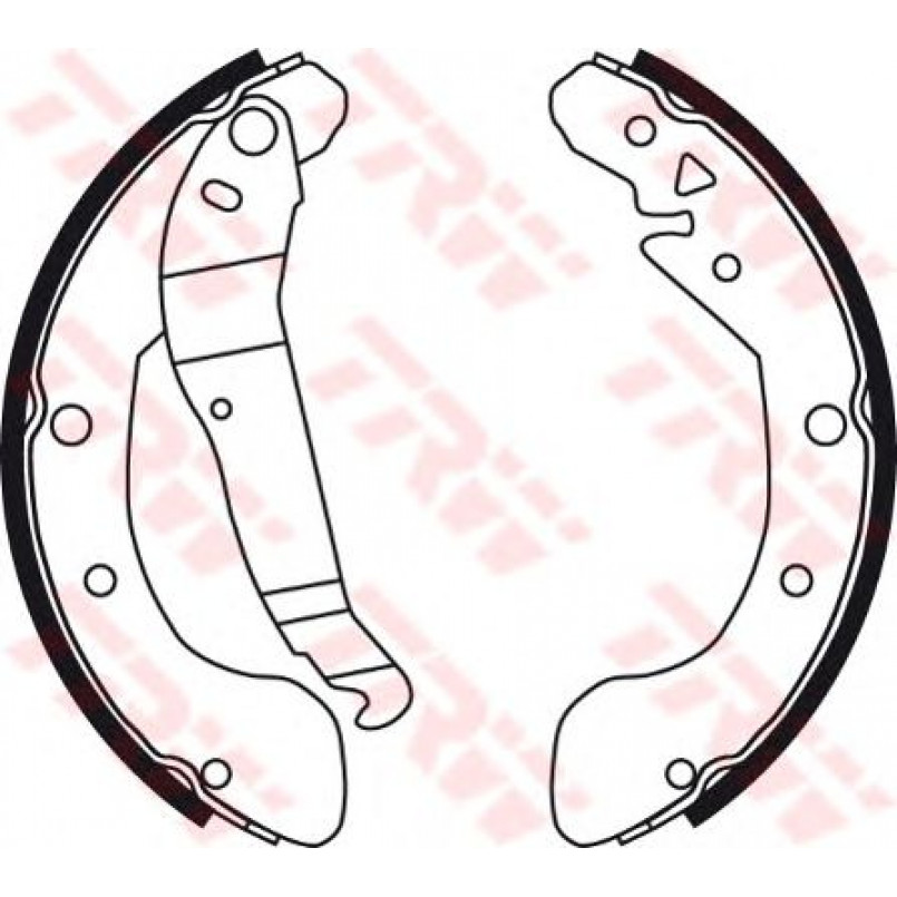 GS8748  TRW - Гальмівні колодки до барабанів — фото товара №1