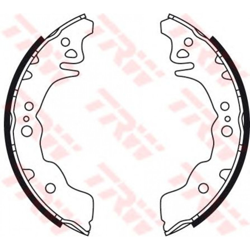 GS8750  TRW - Гальмівні колодки до барабанів — фото товара №2