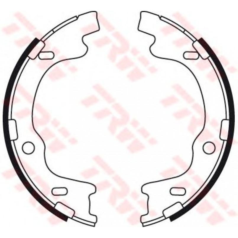 GS8757  TRW - Гальмівні колодки до барабанів — фото товара №2