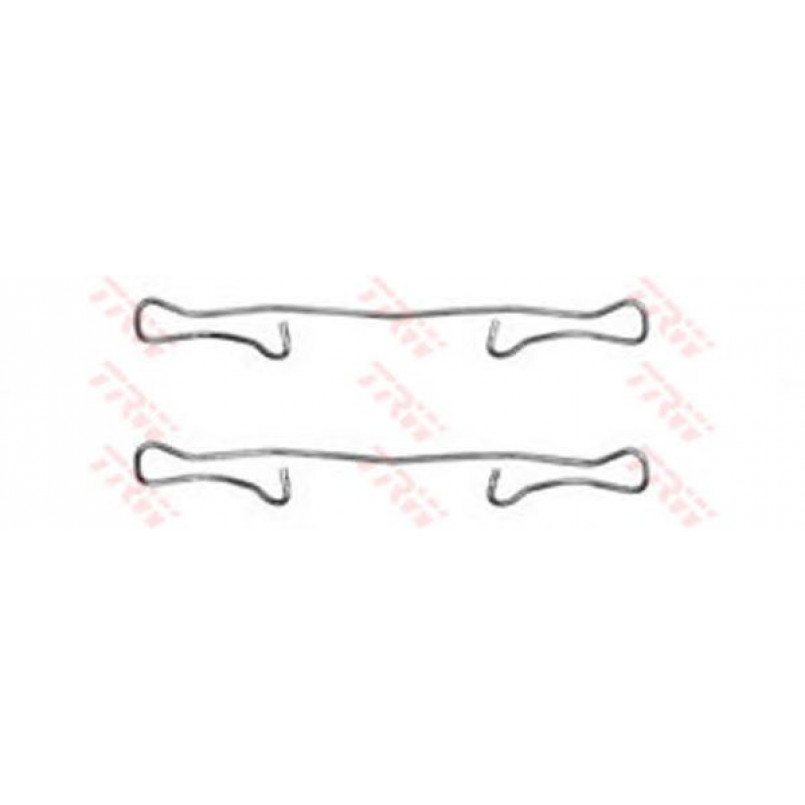 PFK302 TRW - Комплект для монтажу дискових гальмівних колодок — фото товара PFK302 TRW - Комплект для монтажу дискових гальмівних колодок — фото товара