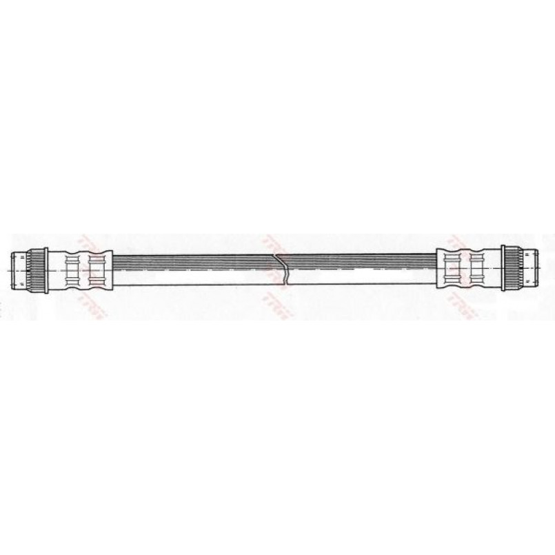 PHA408  TRW - Гальмівний шланг — фото товара №1