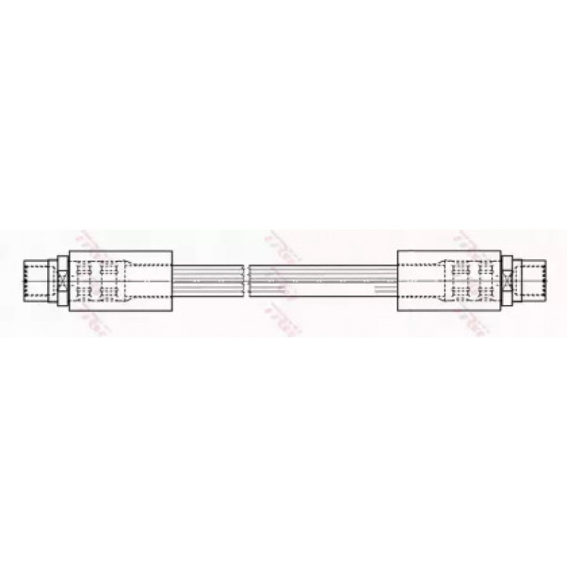 PHA489  TRW - Гальмівний шланг — фото товара №2