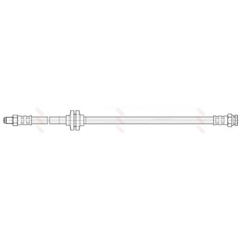 PHB224  TRW - Гальмівний шланг — фото товара №1