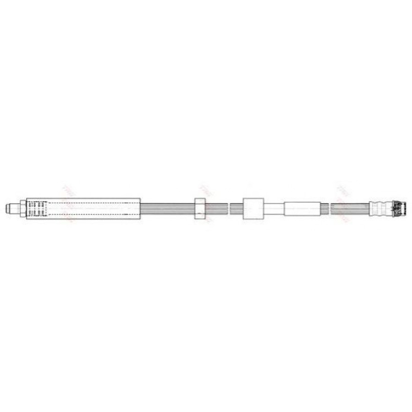 PHB489  TRW - Гальмівний шланг — фото товара №1