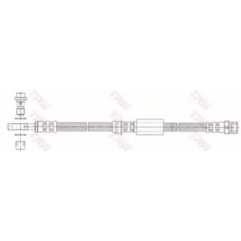 PHD1014  TRW - Гальмівний шланг — фото товара №3