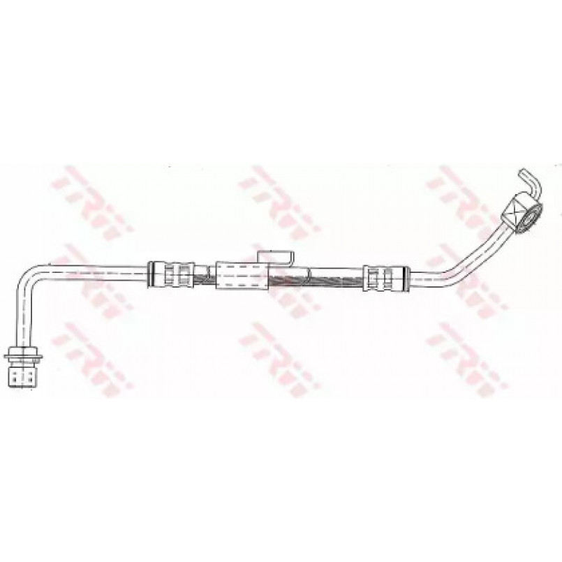 PHD249  TRW - Гальмівний шланг — фото товара №2