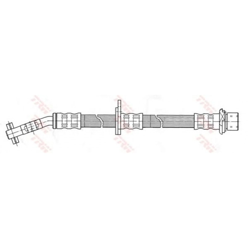 PHD406  TRW - Гальмівний шланг — фото товара №1