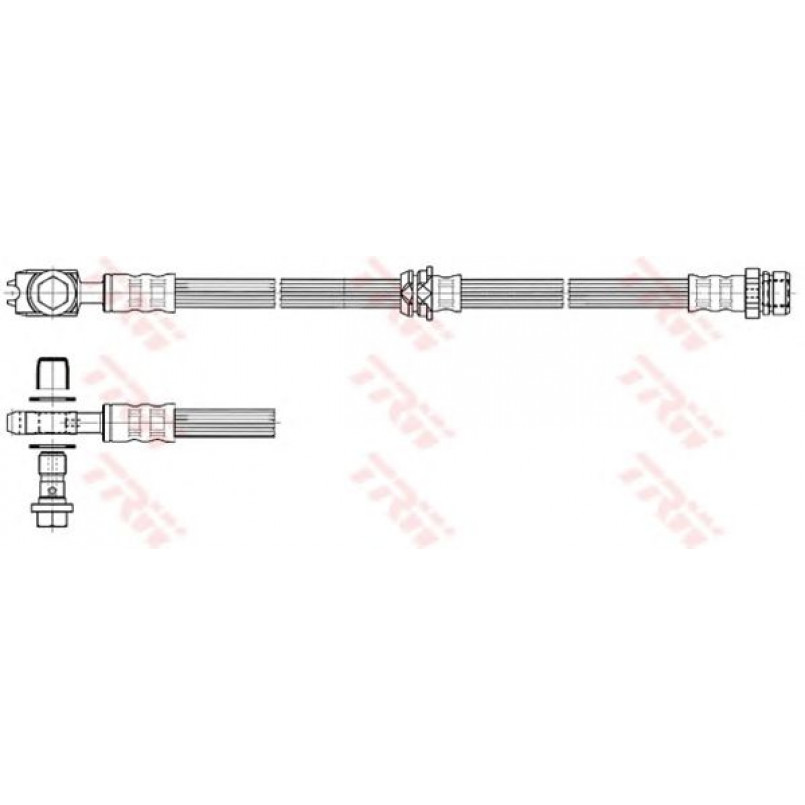 PHD560  TRW - Гальмівний шланг — фото товара №1