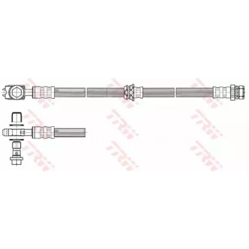 PHD560  TRW - Гальмівний шланг — фото товара №2