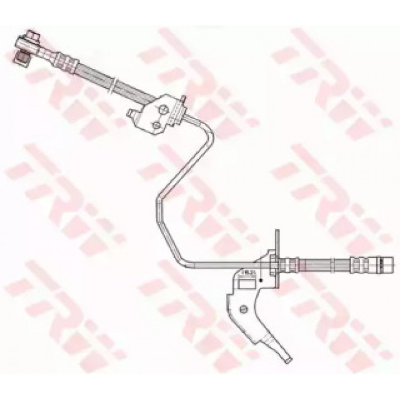 PHD566  TRW - Гальмівний шланг — фото товара №2