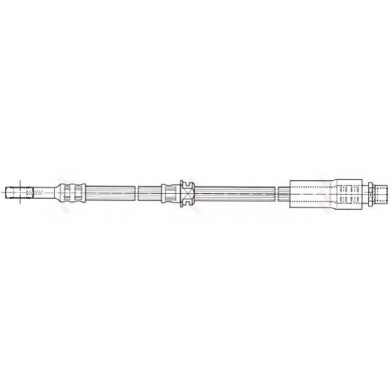 PHD673  TRW - Гальмівний шланг — фото товара №1