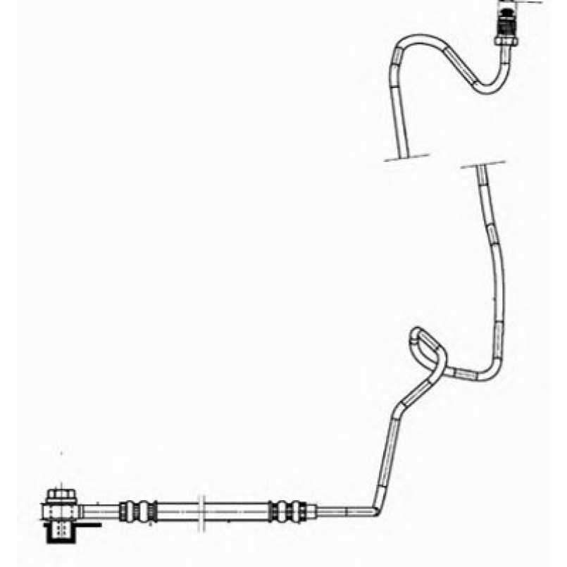 PHD942  TRW - Гальмівний шланг — фото товара №1