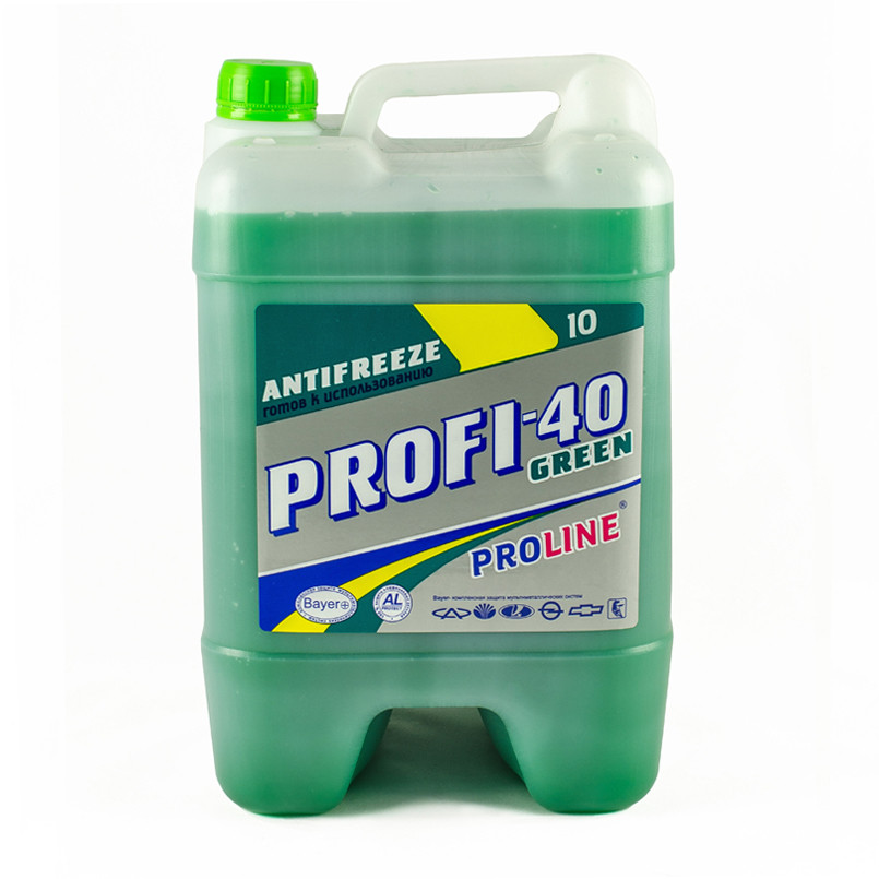 Антифриз PROFI-40  Green (-30 С ), 9,3кг — фото товара №2