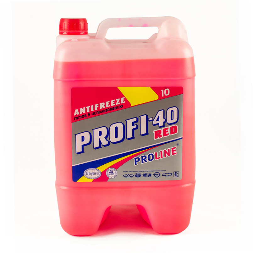 Антифриз PROFI-40  Red (-30 С ), 9,3кг — фото товара №2