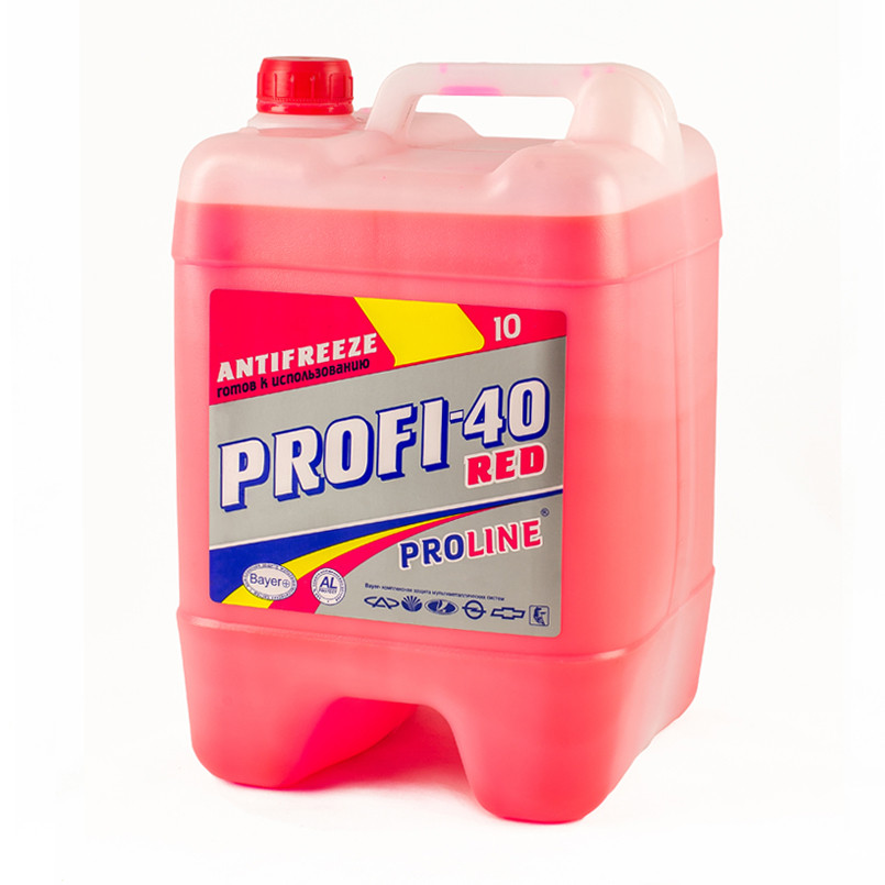 Антифриз PROFI-40  Red (-30 С ), 9,3кг — фото товара №5