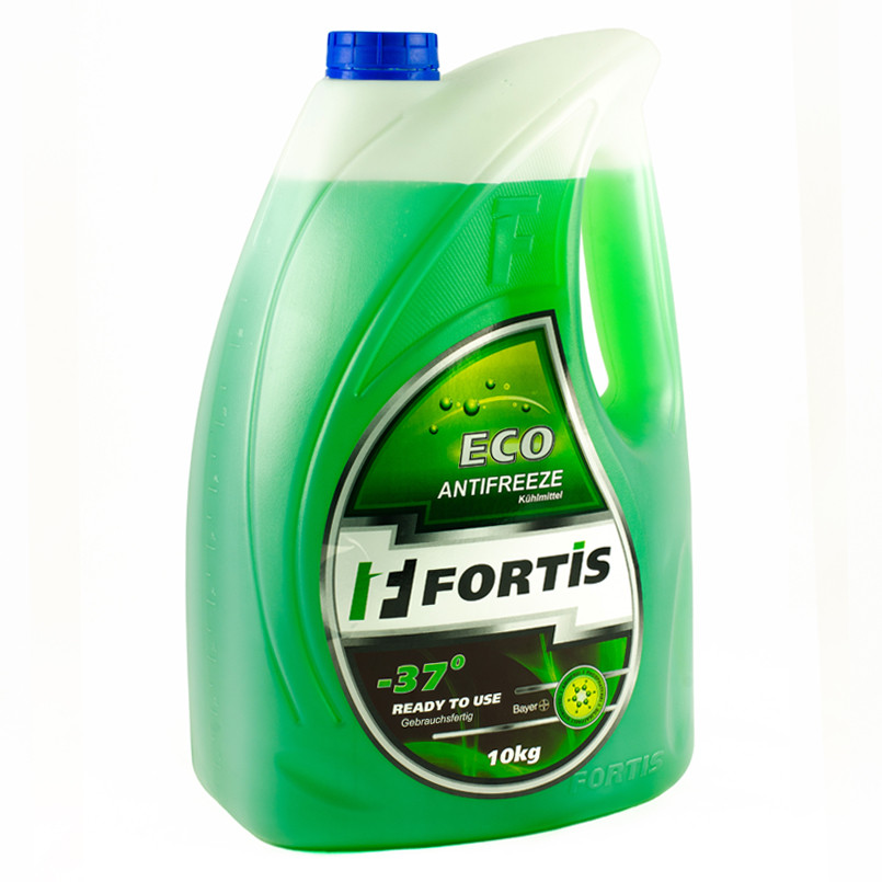 Антифриз готовий до використання  Fortis ECO Green -37° (зелений) 10кг — фото товара №3