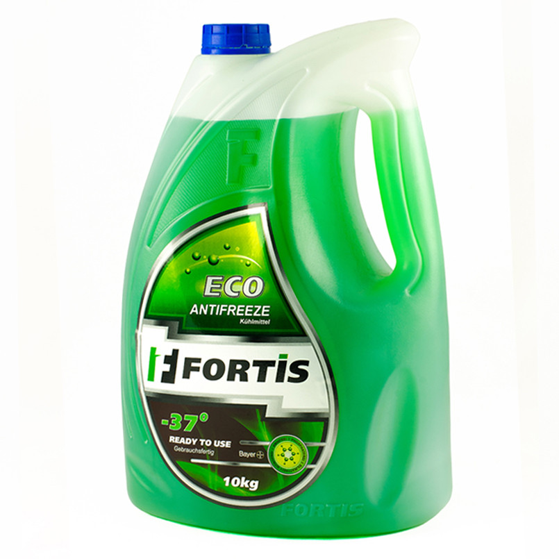 Антифриз готовий до використання  Fortis ECO Green -37° (зелений) 10кг — фото товара №4