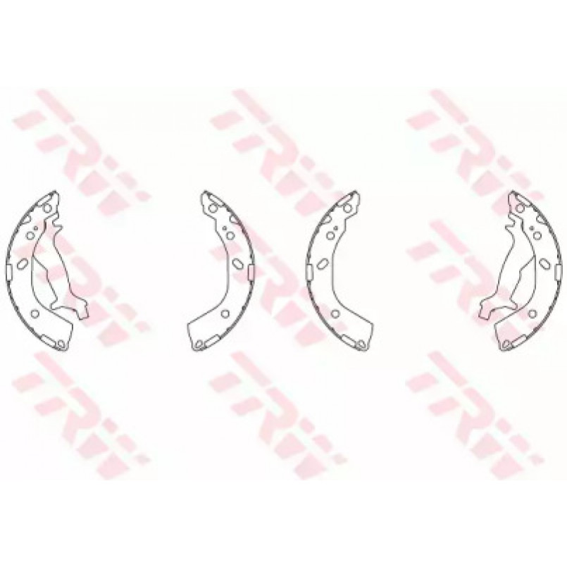 GS8737  TRW - Гальмівні колодки до барабанів — фото товара №2