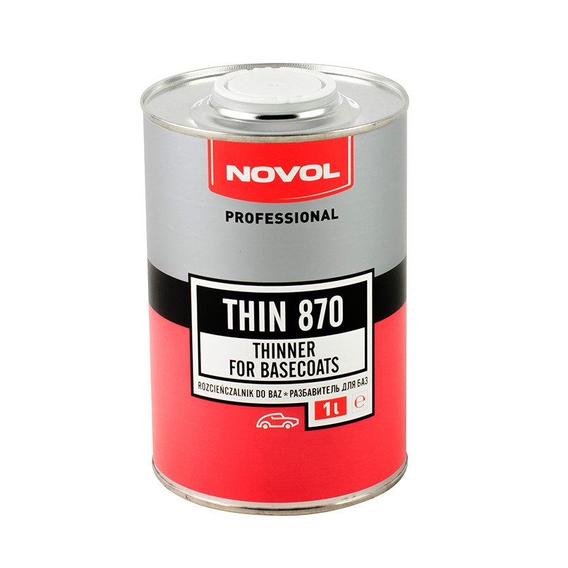 THIN 870 Розчинник для баз   1,00л x6 — фото товара №3