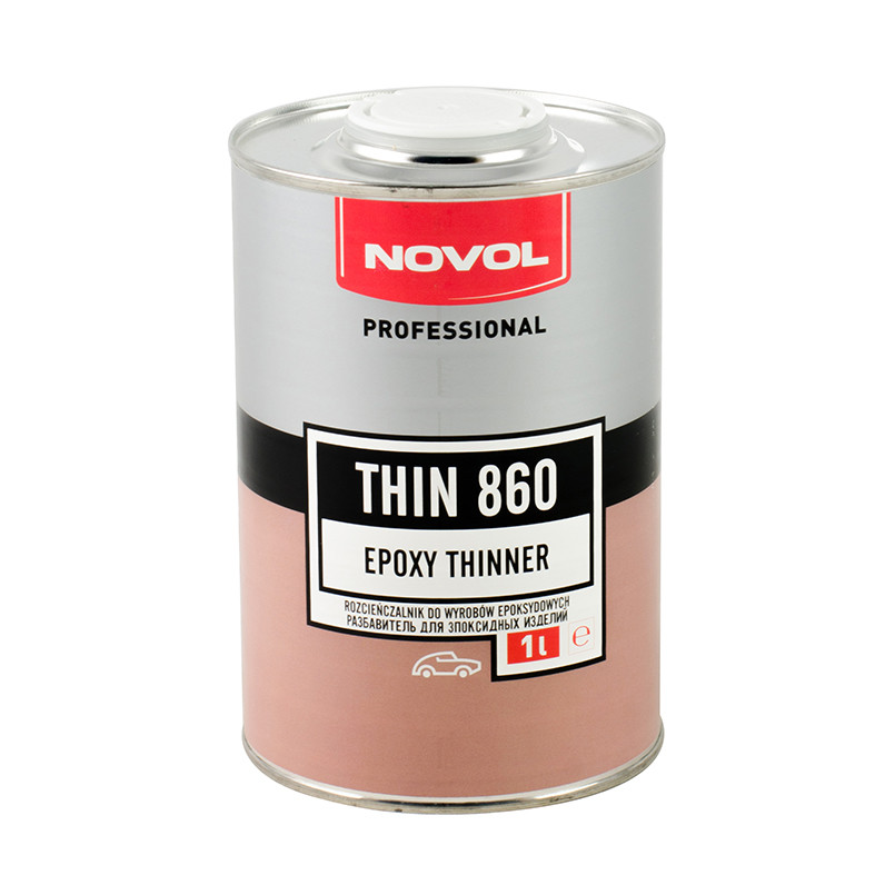 THIN 860 Розчинник для Епоксидного грунта 1,00л x6 — фото товара №4