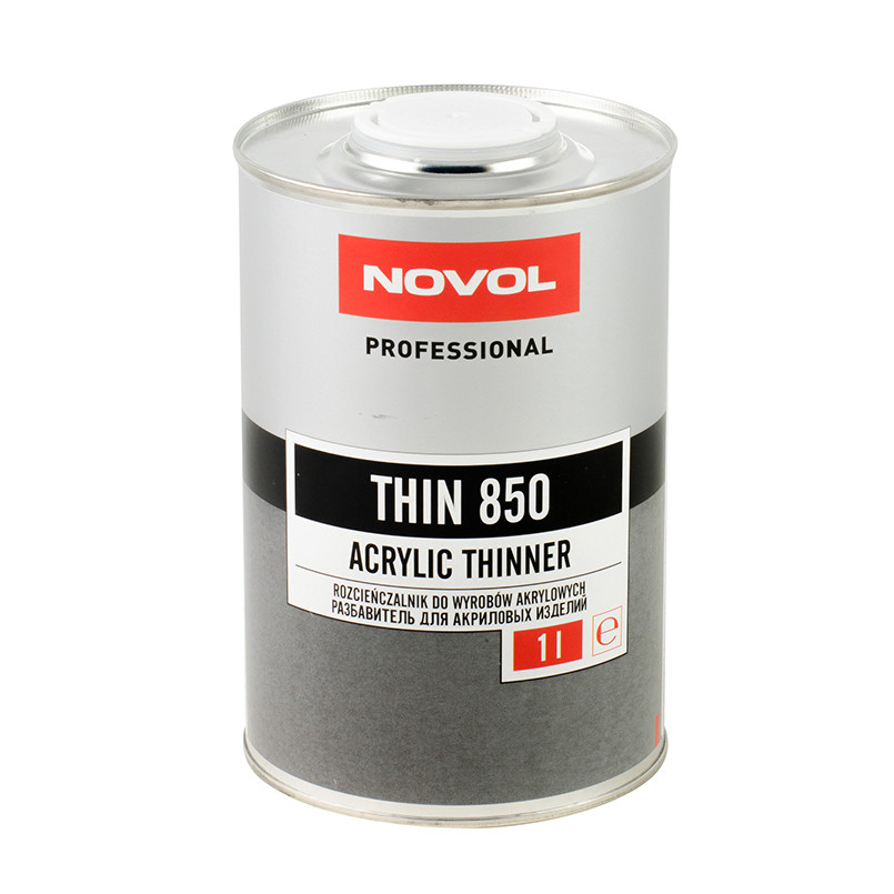 THIN 850 Розчинник для акрилових виробів - стандартний 1л — фото товара №4
