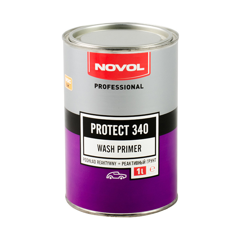 PROTECT 340 Реактивний грунт WASHPRIMER 1+1  1,00л x6 — фото товара №4