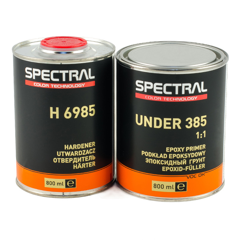 Грунт епоксидний SPECTRAL UNDER 385 + затверджувач H6985 0,8л+0,8л — фото товара №1