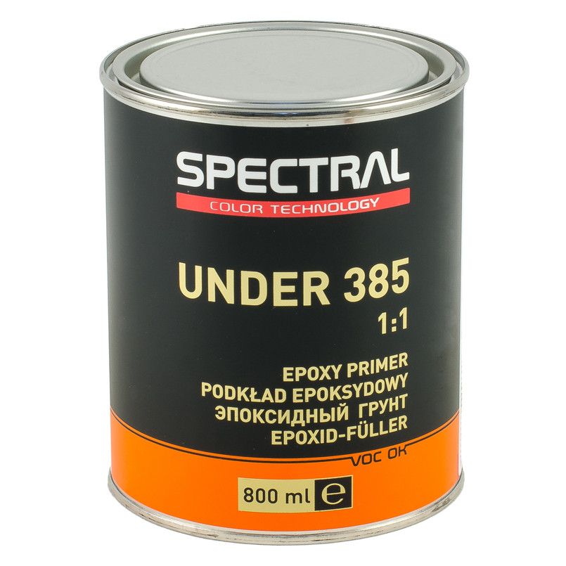 Грунт епоксидний SPECTRAL UNDER 385 + затверджувач H6985 0,8л+0,8л — фото товара №2