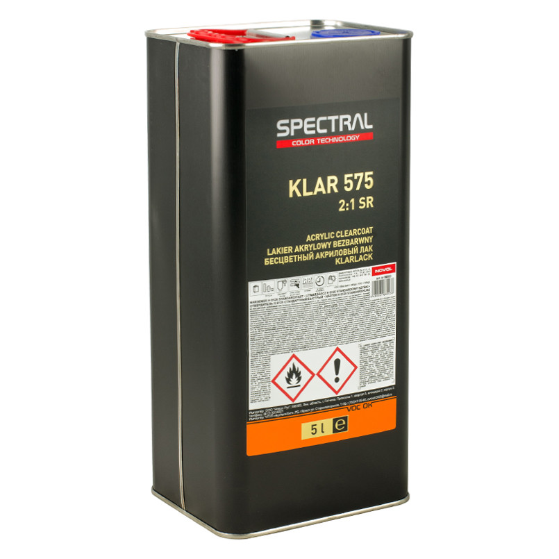 Лак безбарвний SPECTRAL KLAR 575 (SR) 2+1 5,0 л — фото товара №3