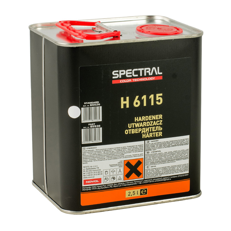 Затверджувач для лаку SPECTRAL H6115 (KLAR 505/515/555/565 VHS) STANDART 2,5 л — фото товара №3