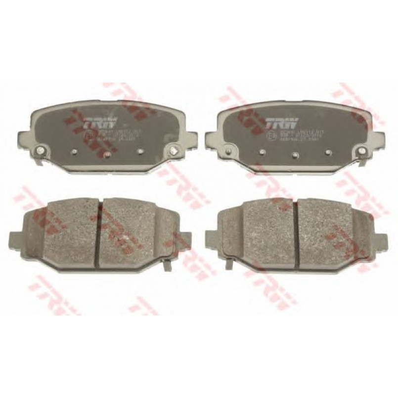 GDB1936  TRW - Гальмівні колодки до дисків — фото товара №2