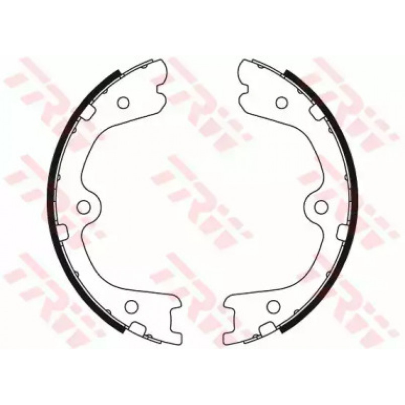 GS8791  TRW - Гальмівні колодки до барабанів — фото товара №2