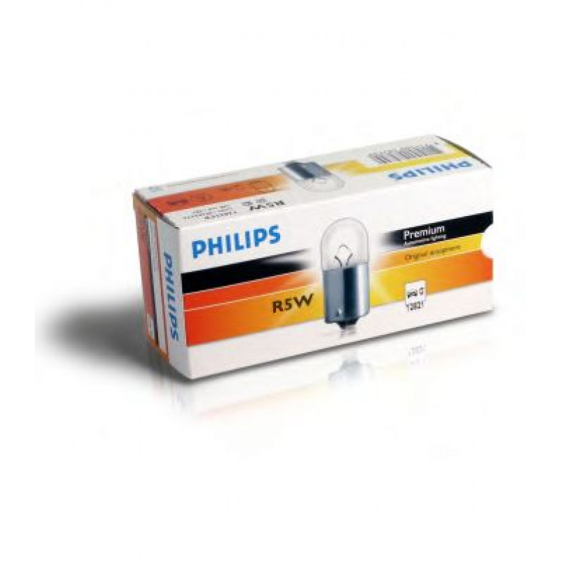 12822CP (PHILIPS) R5W BA15d 12V 5W BA15d — фото товара №2