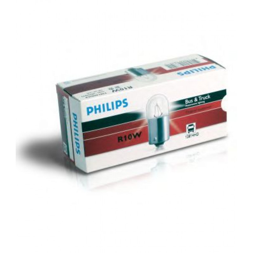 13814MDCP (PHILIPS) R10W MasterDuty 24V 10W BA15s — фото товара №3