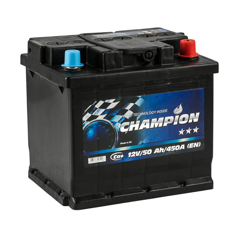 Black 50 Ah/12V Champion Euro (0) — фото товара №2