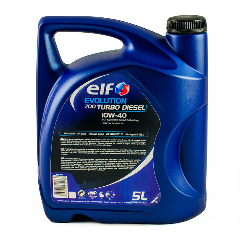 EVOLUTION 700 TURBO DIESEL 10W40 5L (x3) — фото товара №3