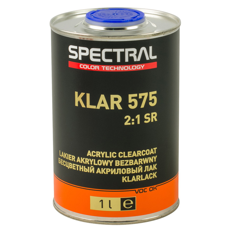 Лак безбарвний SPECTRAL KLAR 575 (SR) 2+1  1,0 L — фото товара №1