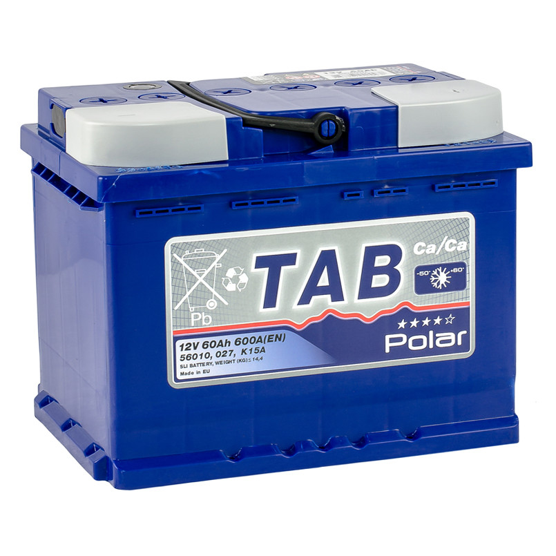 60 Ah/12V TAB Polar Blue (0) Euro — фото товара №3