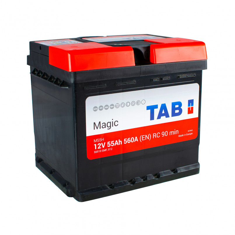 55 Ah/12V TAB Magic (0) Euro — фото товара №1