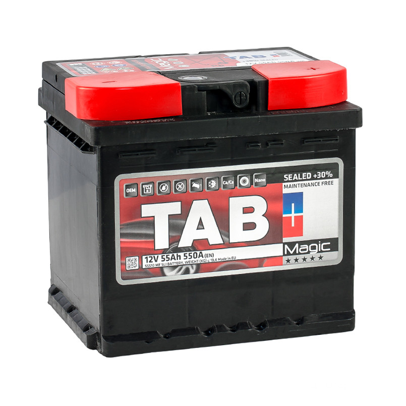 55 Ah/12V TAB Magic (0) Euro — фото товара №3